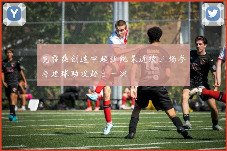 克雷桑创造中超新纪录连续三场参与进球助攻超出一次